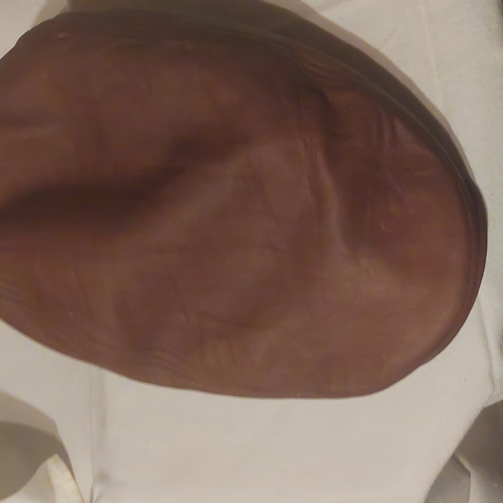 Crown Leather Cap